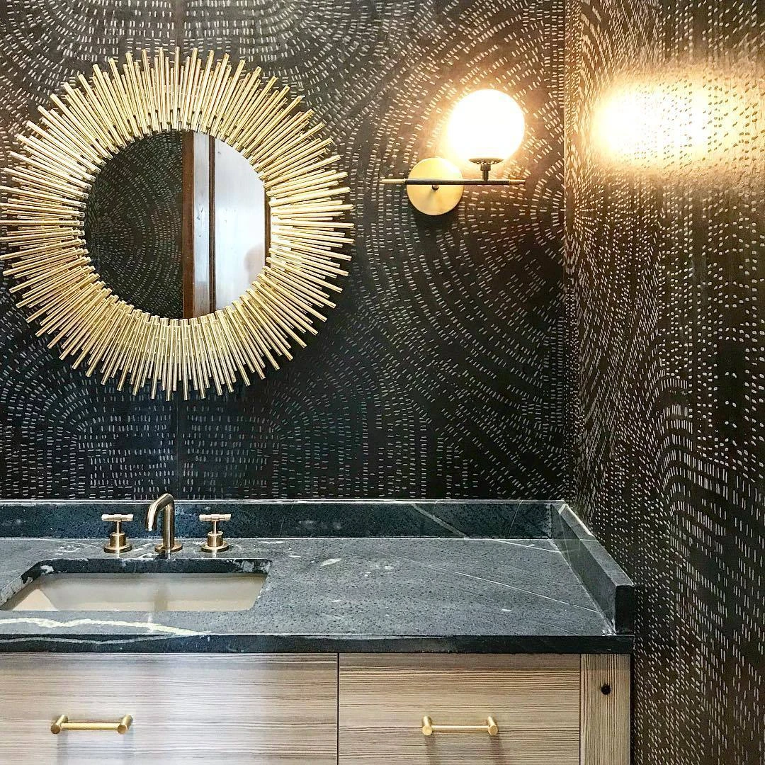 Arteriors Home Prescott Round Mirror Gold Leaf 5 Arteriors Home Prescott Round Mirror Gold Leaf