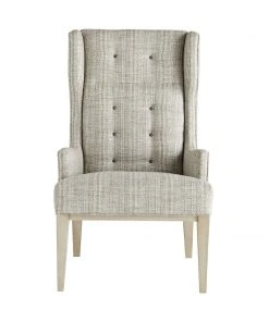 Arteriors Home Idol Wing Chair Platinum Tweed Smoke 16 Arteriors Home Idol Wing Chair Platinum Tweed Smoke