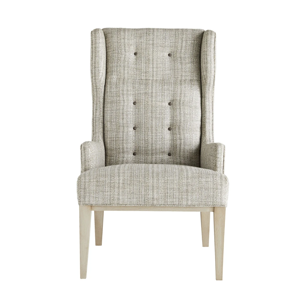 Arteriors Home Idol Wing Chair Platinum Tweed Smoke 5 Arteriors Home Idol Wing Chair Platinum Tweed Smoke