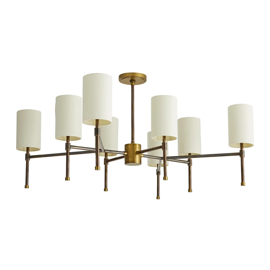 Arteriors Home Remington Chandelier Antique Brass 3 Arteriors Home Remington Chandelier Antique Brass