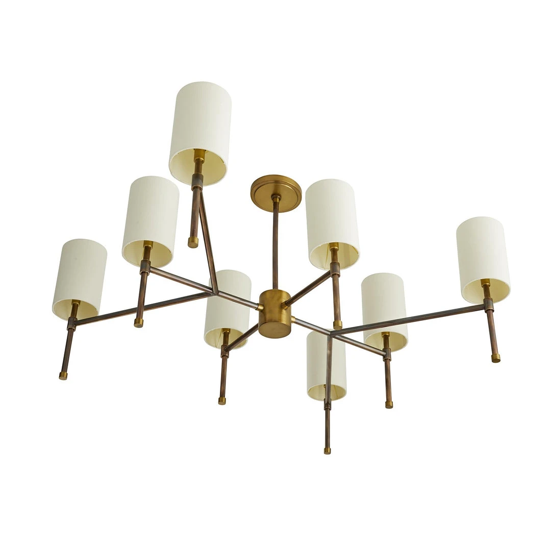 Arteriors Home Remington Chandelier Antique Brass 6 Arteriors Home Remington Chandelier Antique Brass