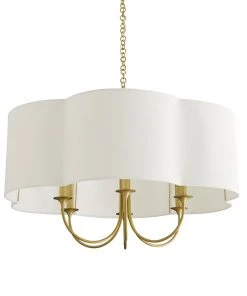 Arteriors Home New Arrivals Rittenhouse Chandelier Antique Brass Small