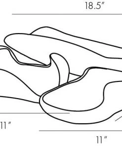 Arteriors Home Rolled Tray Set Of 3 24 Arteriors Home Rolled Tray Set Of 3