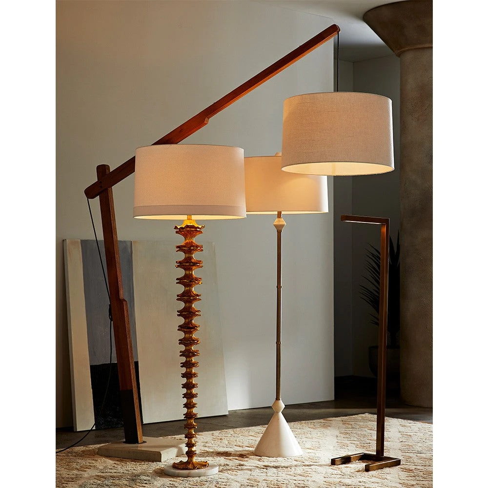 Arteriors Home Salford Floor Lamp Vintage Brass 4 Arteriors Home Salford Floor Lamp Vintage Brass