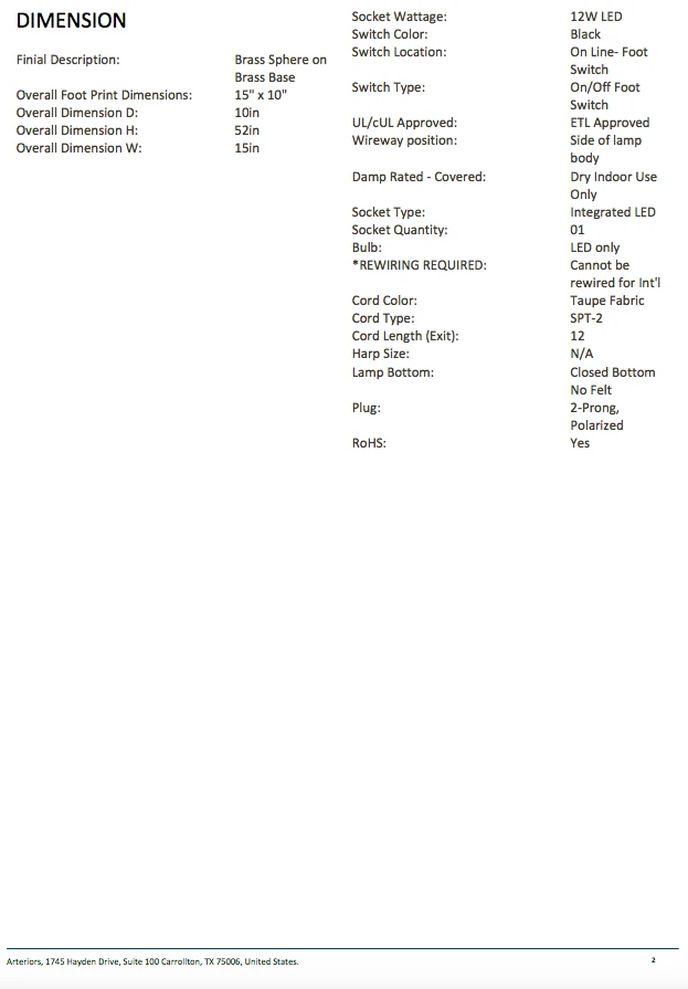 Arteriors Home New Arrivals Salford Floor Lamp Polished Nickel 9 Arteriors Home New Arrivals Salford Floor Lamp Polished Nickel