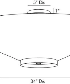 Arteriors Home Decker Semi Flush Antique Brass 16 Arteriors Home Decker Semi Flush Antique Brass