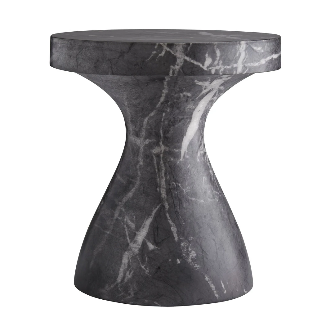 Arteriors Home Serafina Small Accent Table Faux Black Marble New Arrivals 3 Arteriors Home Serafina Small Accent Table Faux Black Marble New Arrivals