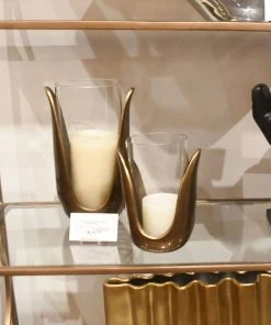 Arteriors Home New Arrivals Sonia Vases Set Antique Brass