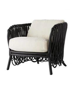 Arteriors Home Strata Lounge Chair Muslin