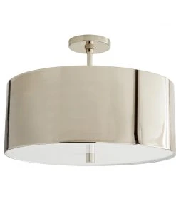Arteriors Home Tarbell Semi Flush Polished Nickel New Arrivals