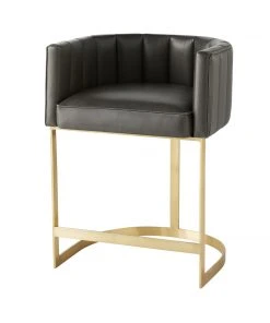 Arteriors Home New Arrivals Tatum Counter Stool Graphite