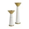 Arteriors Home Tenbrooke Candleholders White Set Of Two New Arrivals