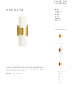 Arteriors Home Tipton Sconce New Arrivals 17 Arteriors Home Tipton Sconce New Arrivals