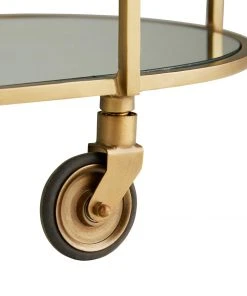 Arteriors Home Trainor Bar Cart Antique Brass 6 Arteriors Home Trainor Bar Cart Antique Brass