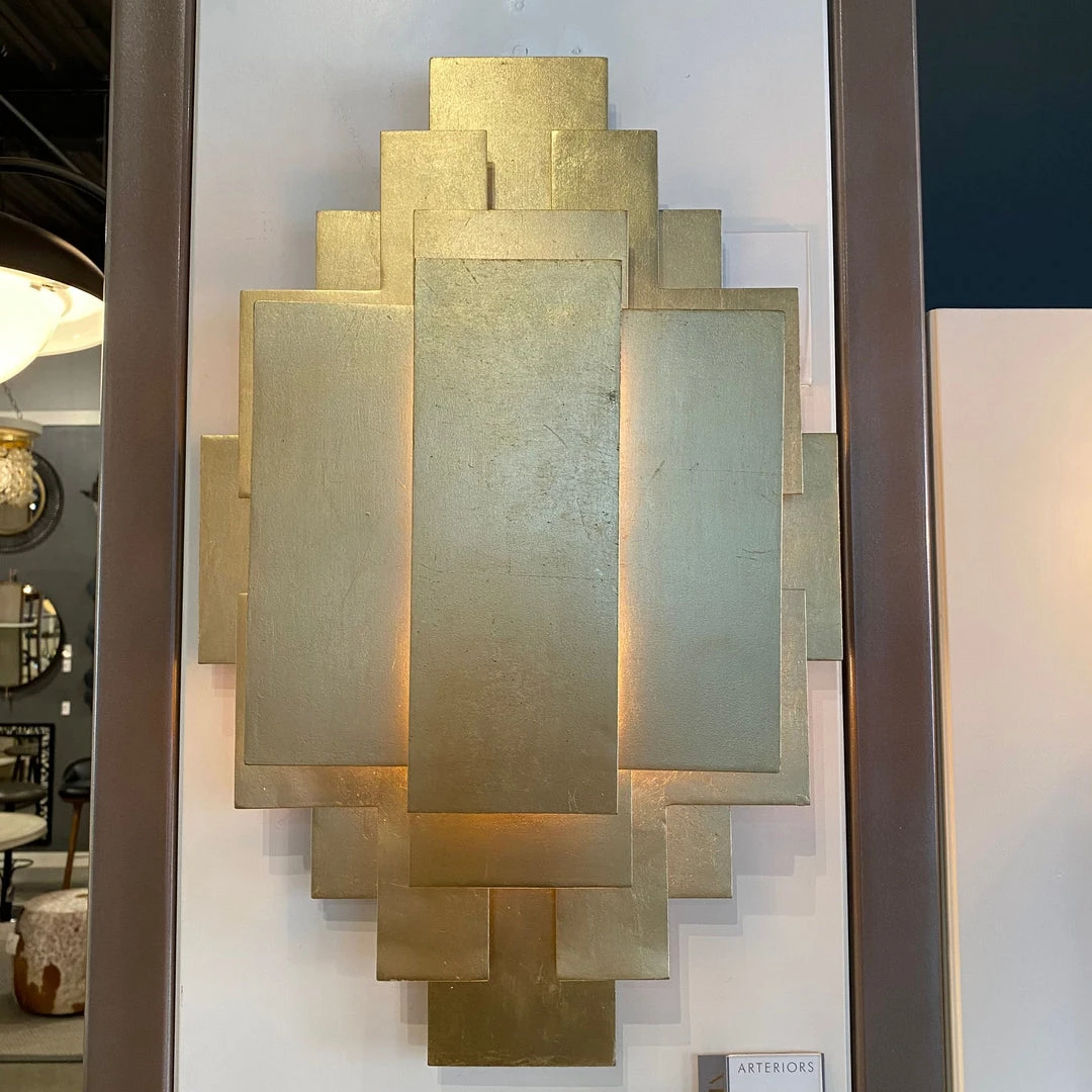 Arteriors Home Trinidad Sconce Gold Leaf New Arrivals 5 Arteriors Home Trinidad Sconce Gold Leaf New Arrivals