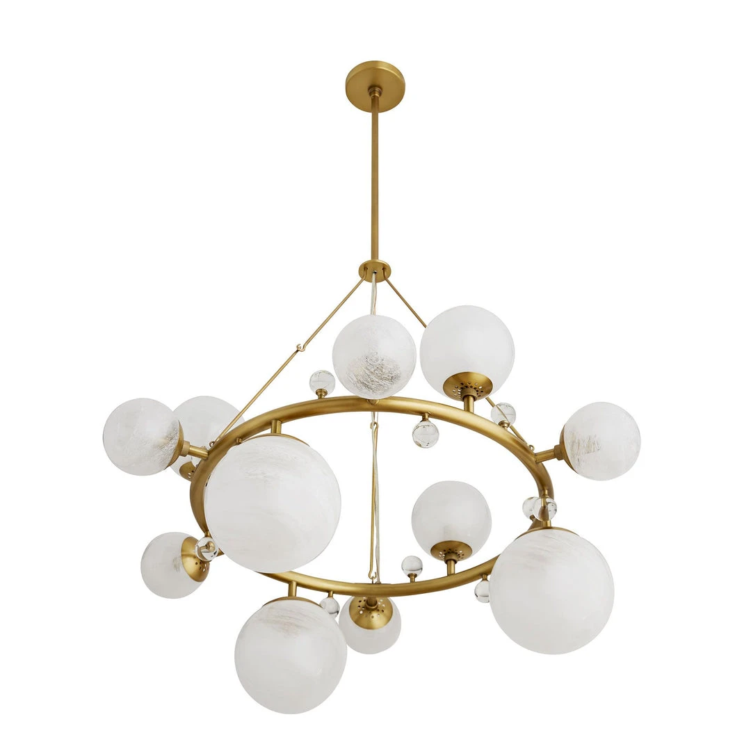 Arteriors Home Troon Round Chandelier 9 Arteriors Home Troon Round Chandelier