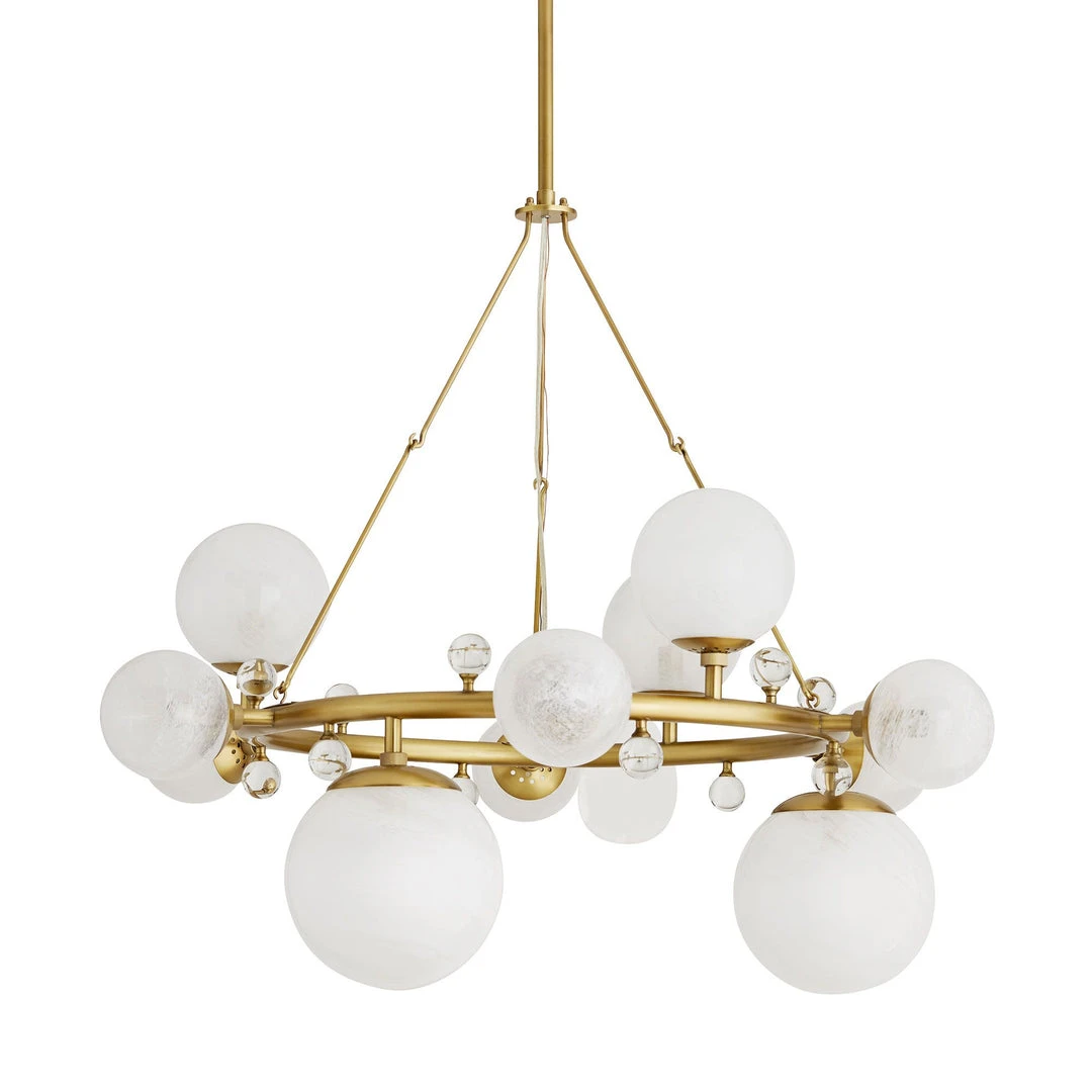Arteriors Home Troon Round Chandelier 3 Arteriors Home Troon Round Chandelier