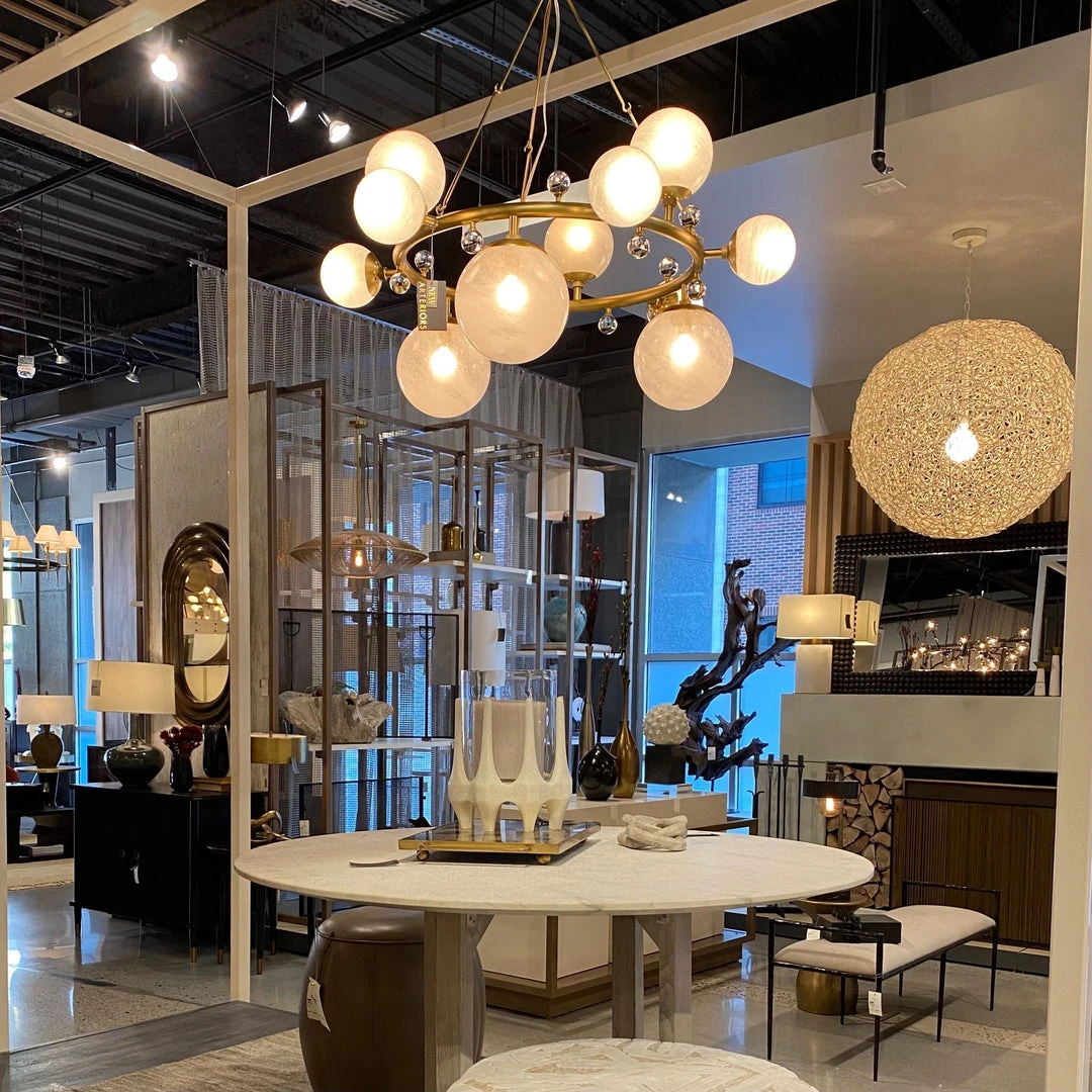 Arteriors Home Troon Round Chandelier 7 Arteriors Home Troon Round Chandelier