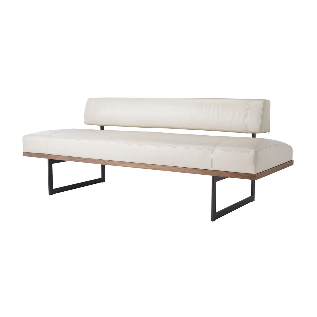 Arteriors Home Tuck Bench Ivory Leather New Arrivals Arteriors Home Tuck Bench Ivory Leather New Arrivals