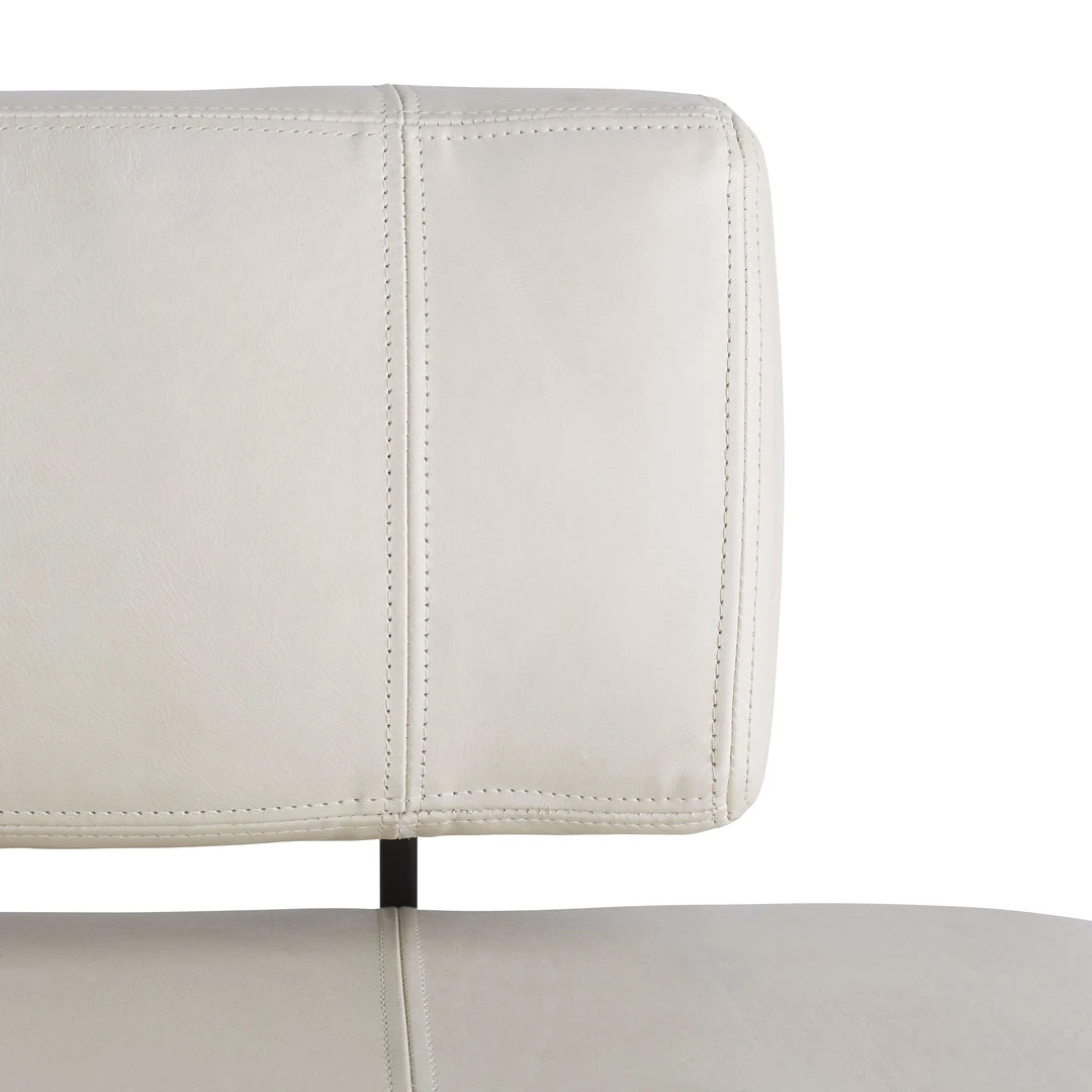 Arteriors Home Tuck Bench Ivory Leather New Arrivals Arteriors Home Tuck Bench Ivory Leather New Arrivals