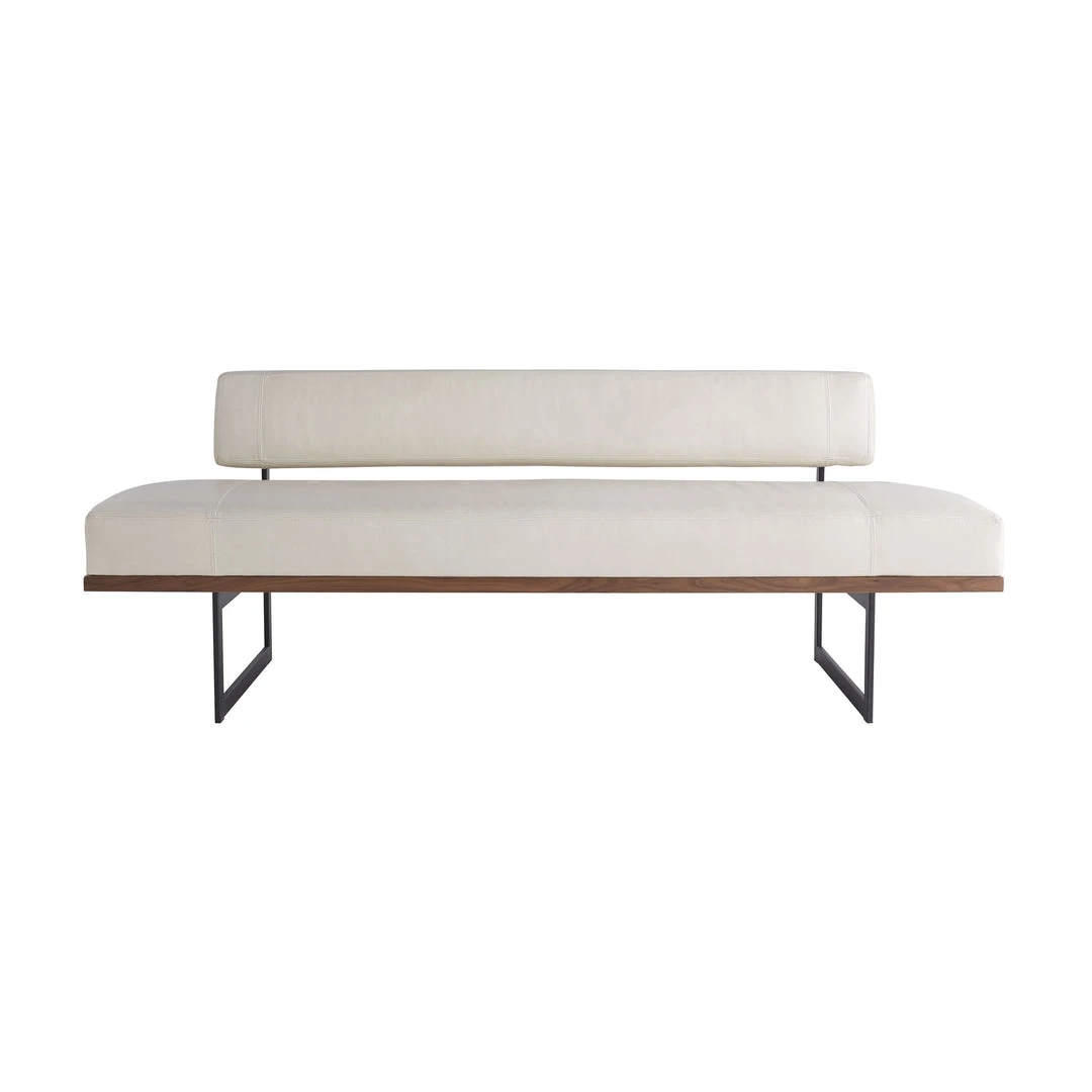 Arteriors Home Tuck Bench Ivory Leather New Arrivals Arteriors Home Tuck Bench Ivory Leather New Arrivals