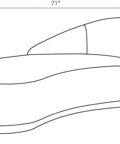 Arteriors Home Turner Chaise Muslin Grey Ash