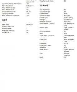 Arteriors Home Vik Floor Lamp 17 Arteriors Home Vik Floor Lamp