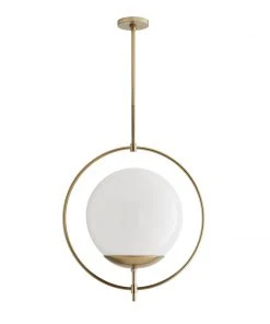 Arteriors Home Volta Pendant Pale Brass New Arrivals 15 Arteriors Home Volta Pendant Pale Brass New Arrivals