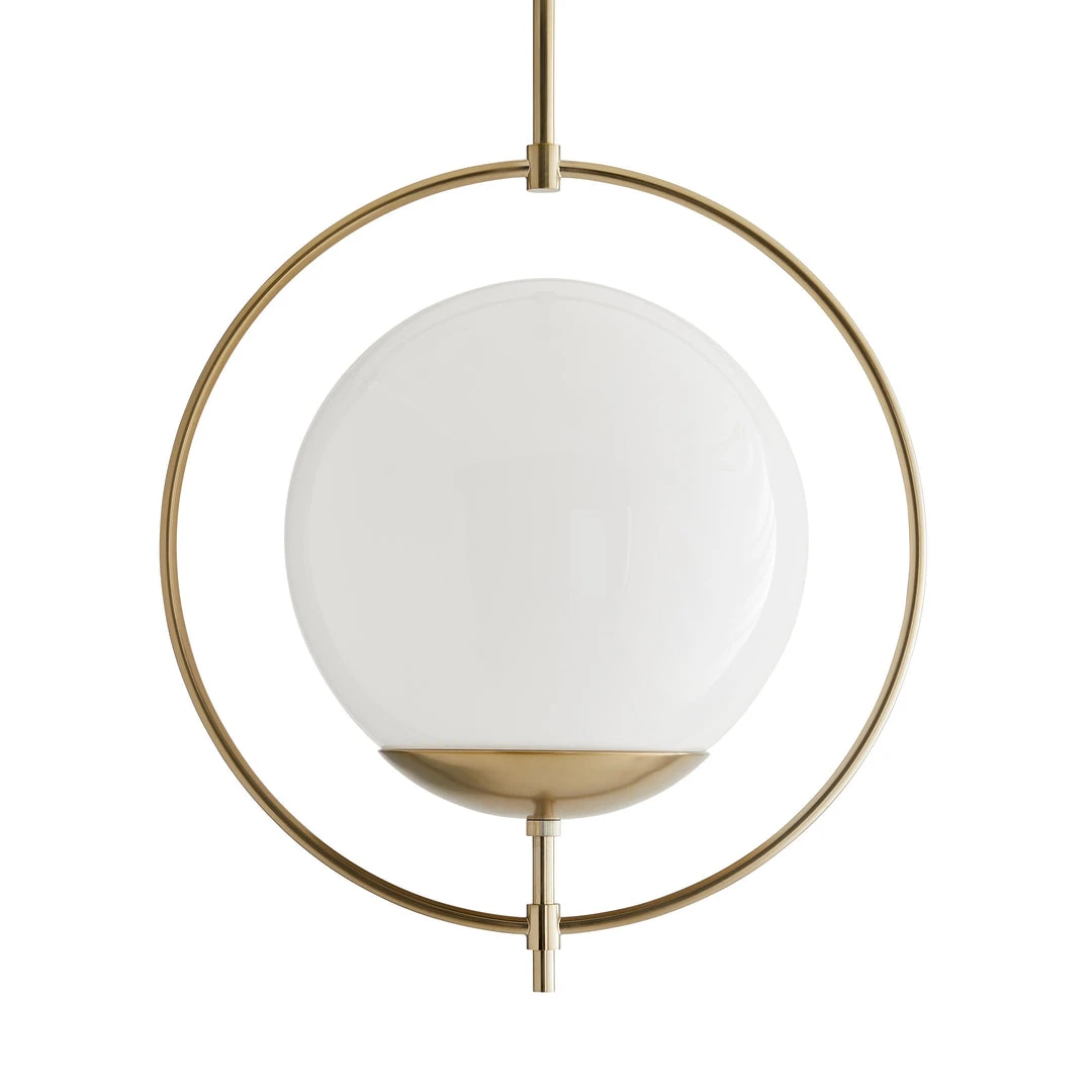 Arteriors Home Volta Pendant Pale Brass New Arrivals 3 Arteriors Home Volta Pendant Pale Brass New Arrivals