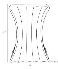 Arteriors Home New Arrivals Wave Side Table 17 Arteriors Home New Arrivals Wave Side Table