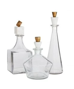 Arteriors Home New Arrivals Wilshire Decanter Set Of 3