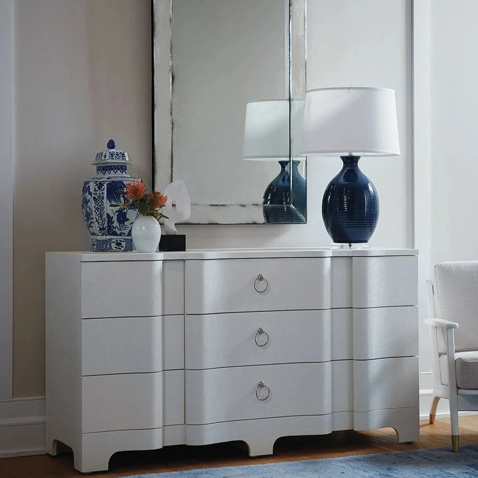 Bungalow 5 Bardot Extra Large 9 Drawer Dresser White 5 Bungalow 5 Bardot Extra Large 9 Drawer Dresser White