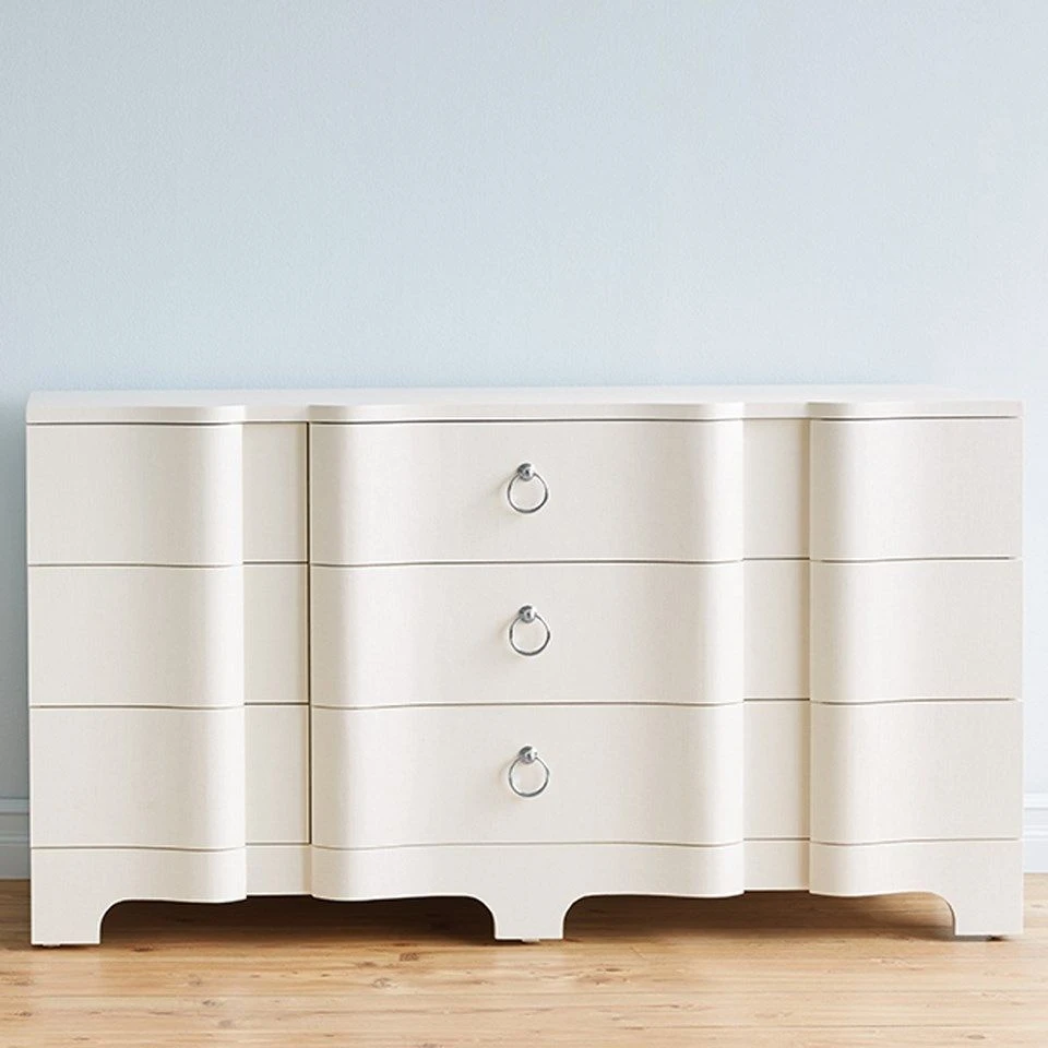 Bungalow 5 Bardot Extra Large 9 Drawer Dresser White 9 Bungalow 5 Bardot Extra Large 9 Drawer Dresser White