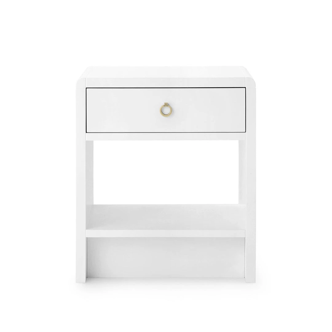 Bungalow 5 Benjamin 1 Drawer Side Table White New Arrivals 12 Bungalow 5 Benjamin 1 Drawer Side Table White New Arrivals