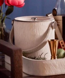 Blue Pheasant New Arrivals Browmley Tray White Hide