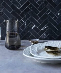 Blue Pheasant Declan Pitcher Smoke Set Of 3 12 Blue Pheasant Declan Pitcher Smoke Set Of 3