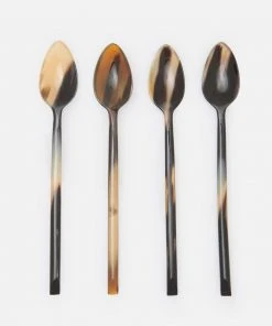 Blue Pheasant Kaarl Mixed Black Cocktail Spoon Set/12 New Arrivals