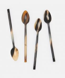 Blue Pheasant Kaarl Mixed Black Cocktail Spoon Set/12 New Arrivals