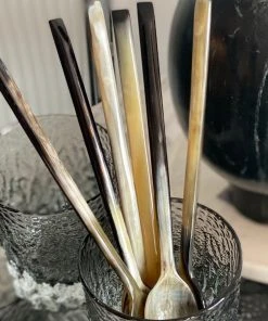 Blue Pheasant Kaarl Mixed Black Cocktail Spoon Set/12 New Arrivals