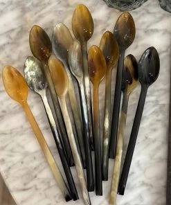 Blue Pheasant Kaarl Mixed Black Cocktail Spoon Set/12 New Arrivals