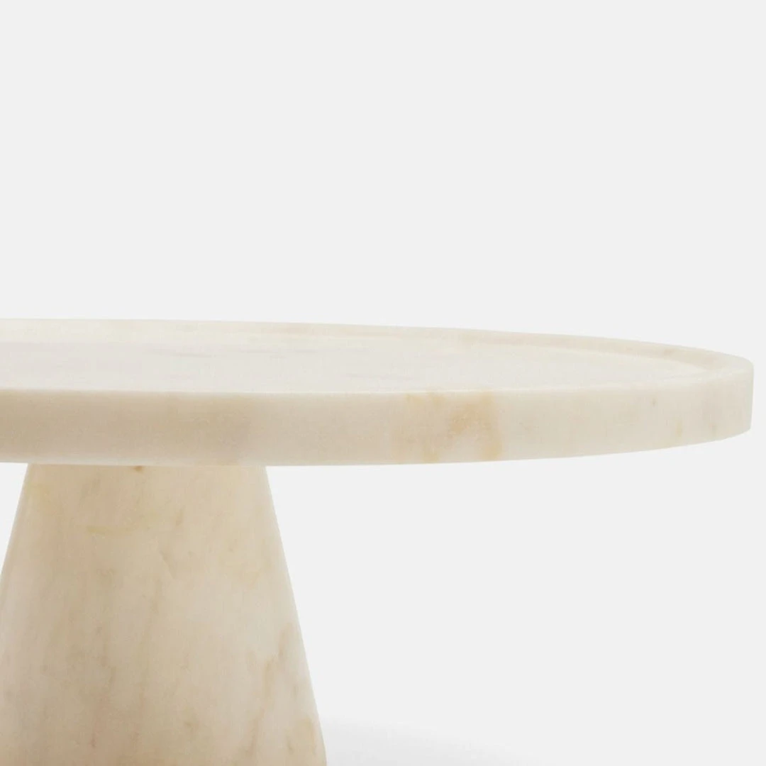 Blue Pheasant Samantha White Marble Cake Stand 7 Blue Pheasant Samantha White Marble Cake Stand