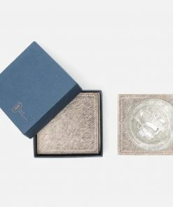 Blue Pheasant New Arrivals Tanner Coaster Set Gray