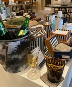 Blue Pheasant New Arrivals Andrew Tumbler Set Tortoiseshell Set Of 6