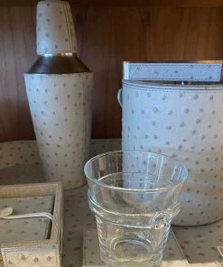 Blue Pheasant New Arrivals Witney Ice Bucket And Tongs Light Gray Ostrich 7 Blue Pheasant New Arrivals Witney Ice Bucket And Tongs Light Gray Ostrich
