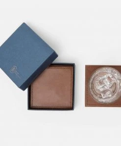 Blue Pheasant Evan Tobacco Coaster Set