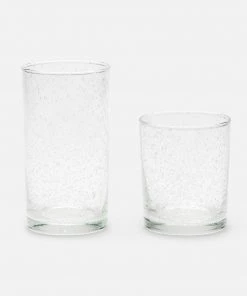 Blue Pheasant Quinn Clear Glass Tumbler Set Of 6