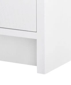 Bungalow 5 New Arrivals Bryant 3 Drawer Side Table White