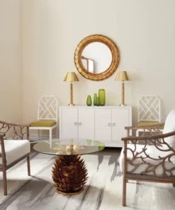 Bungalow 5 Meredith 4 Door Cabinet White 20 Bungalow 5 Meredith 4 Door Cabinet White