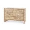 Bungalow 5 Morgan Extra Large 6 Drawer Chest Natural New Arrivals