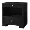 Bungalow 5 Frances 2 Drawer Side Table Black New Arrivals 1 Bungalow 5 Frances 2 Drawer Side Table Black New Arrivals